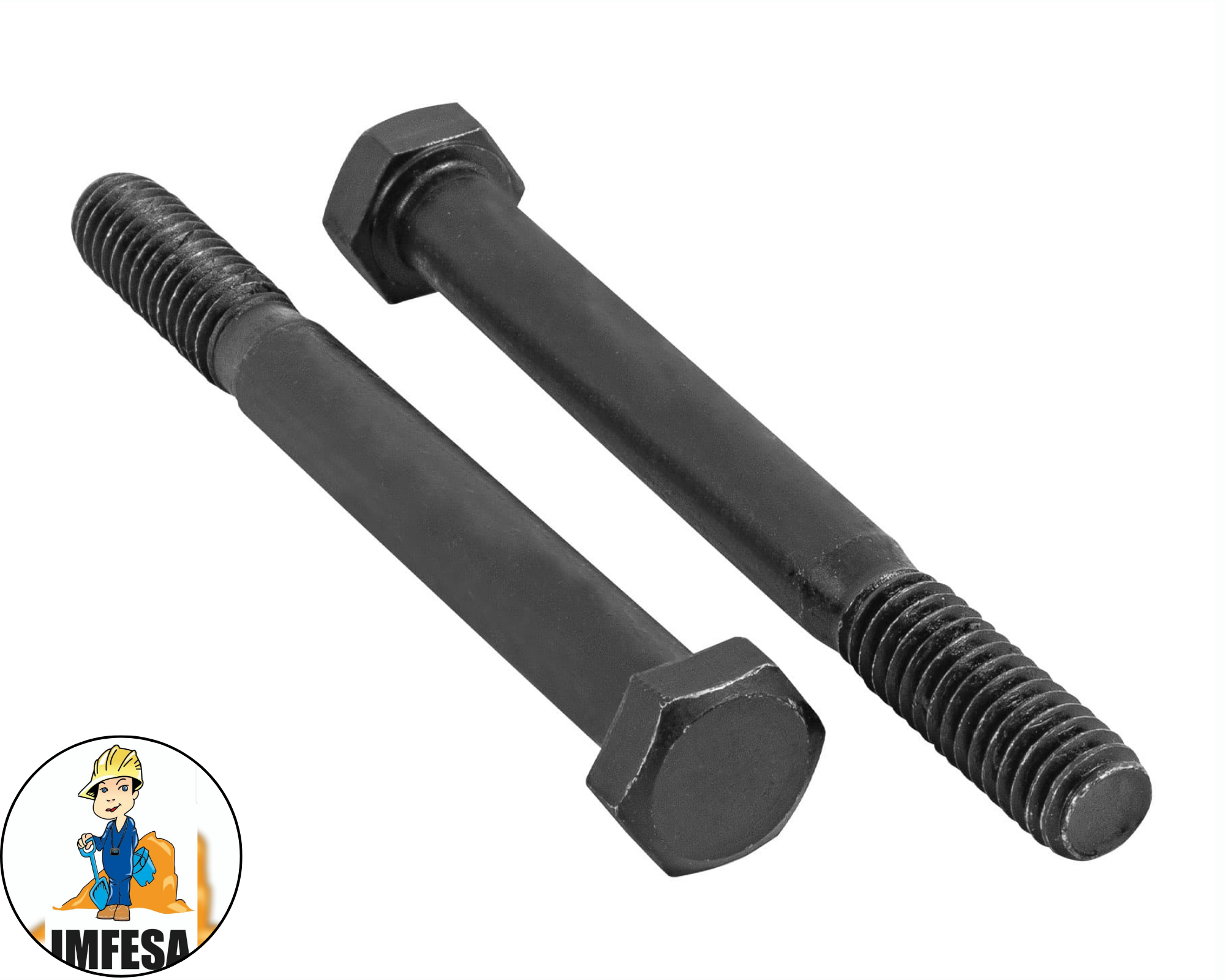 Bolsa con 60 tornillos 5/16&#34; X 3&#34; de acero, grado 5