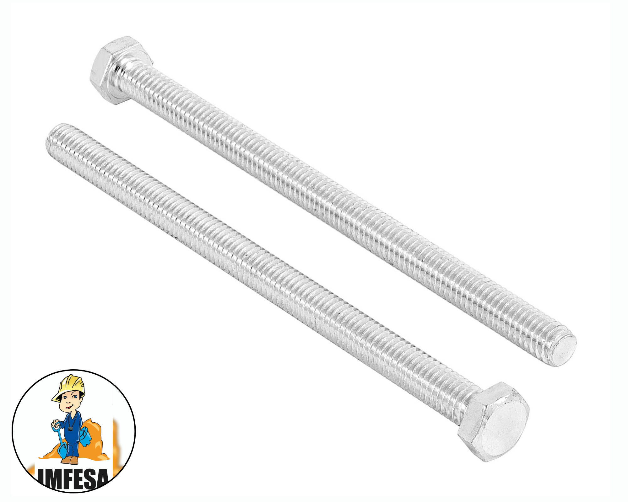 Bolsa con 30 tornillos 5/16&#34; x 5&#34; tipo máquina