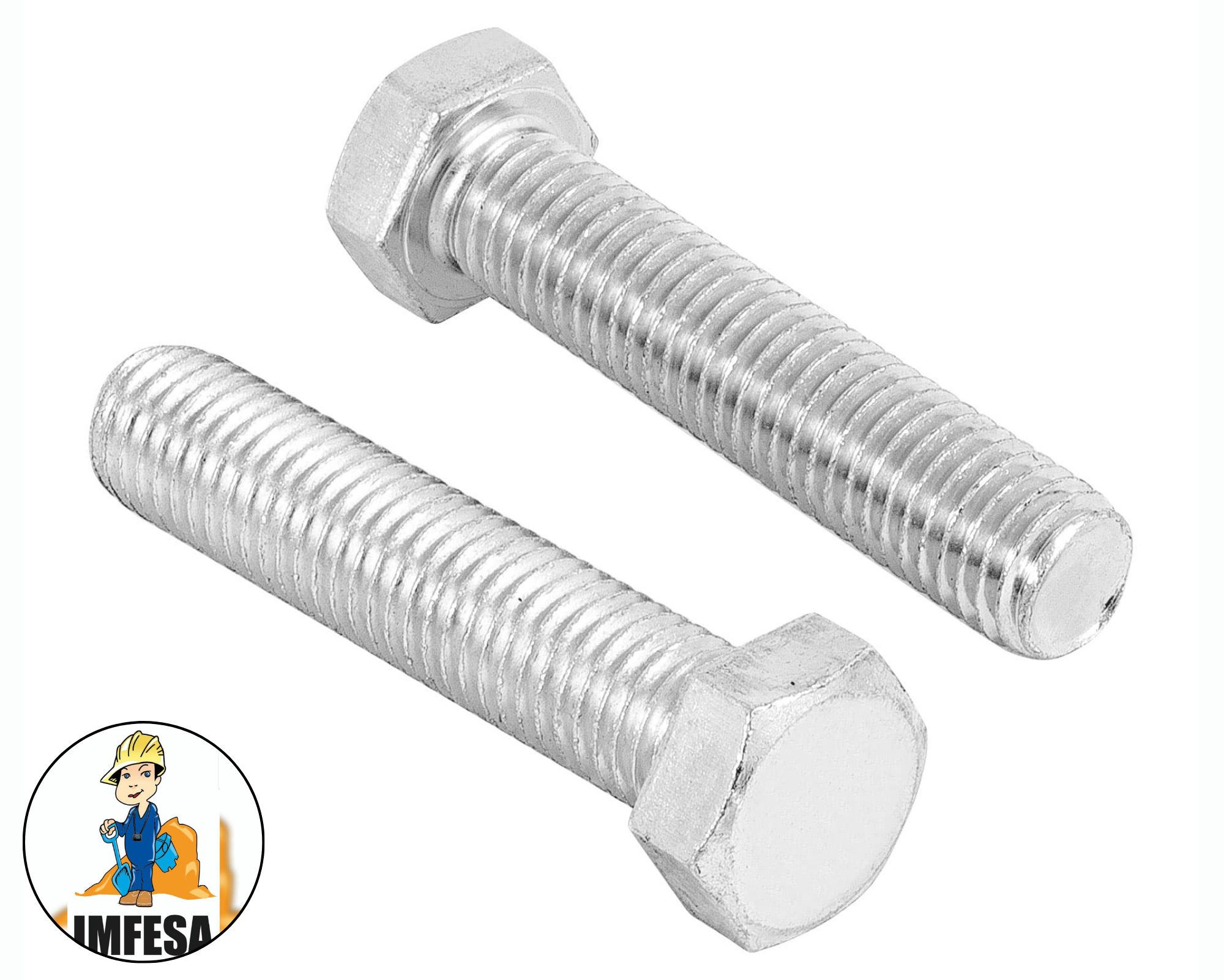 Bolsa con 6 tornillos 5/8&#34; x 3&#34; tipo máquina