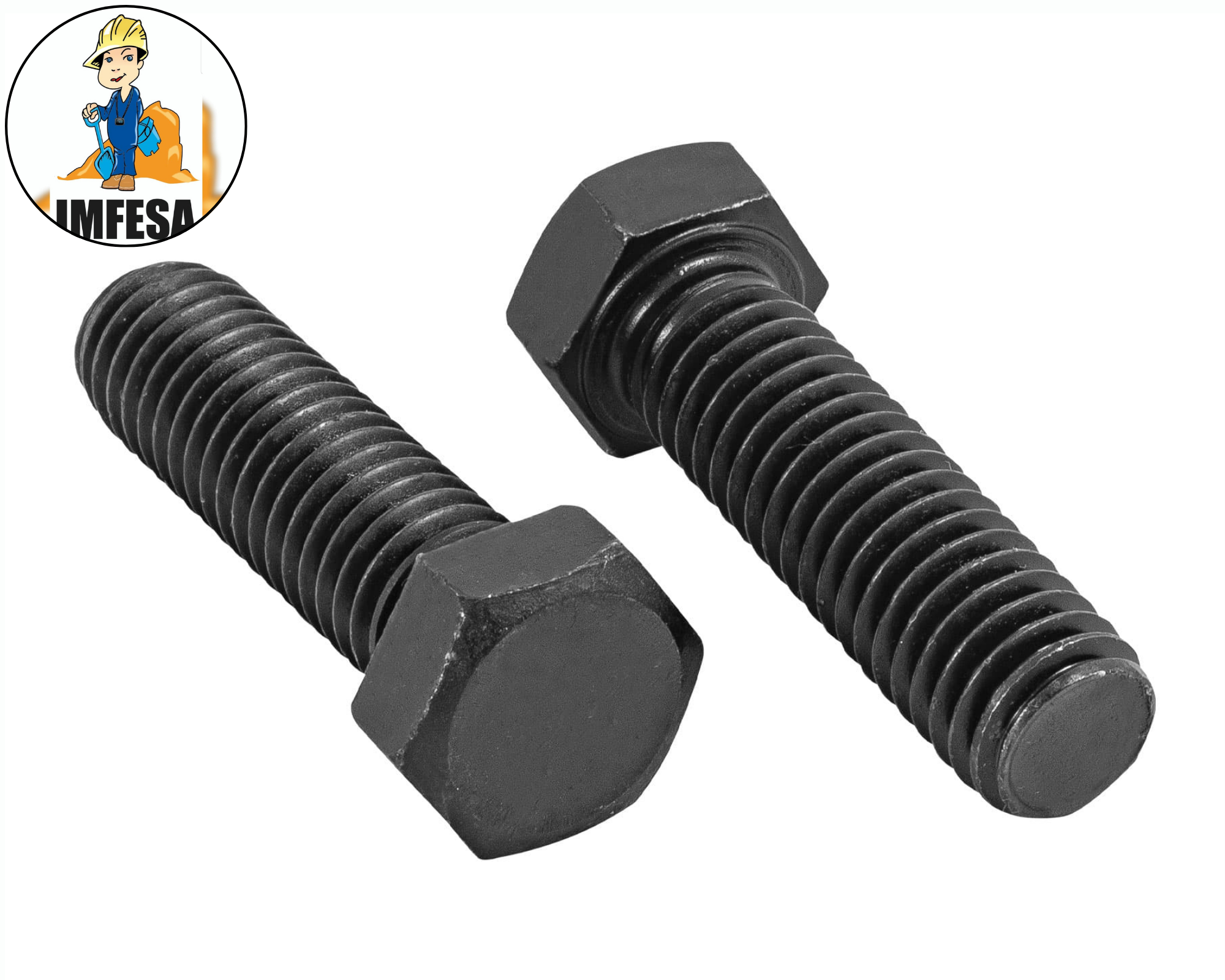 Bolsa con 50 tornillos 7/16&#34; x 1-1/2&#34; de acero, grado 5