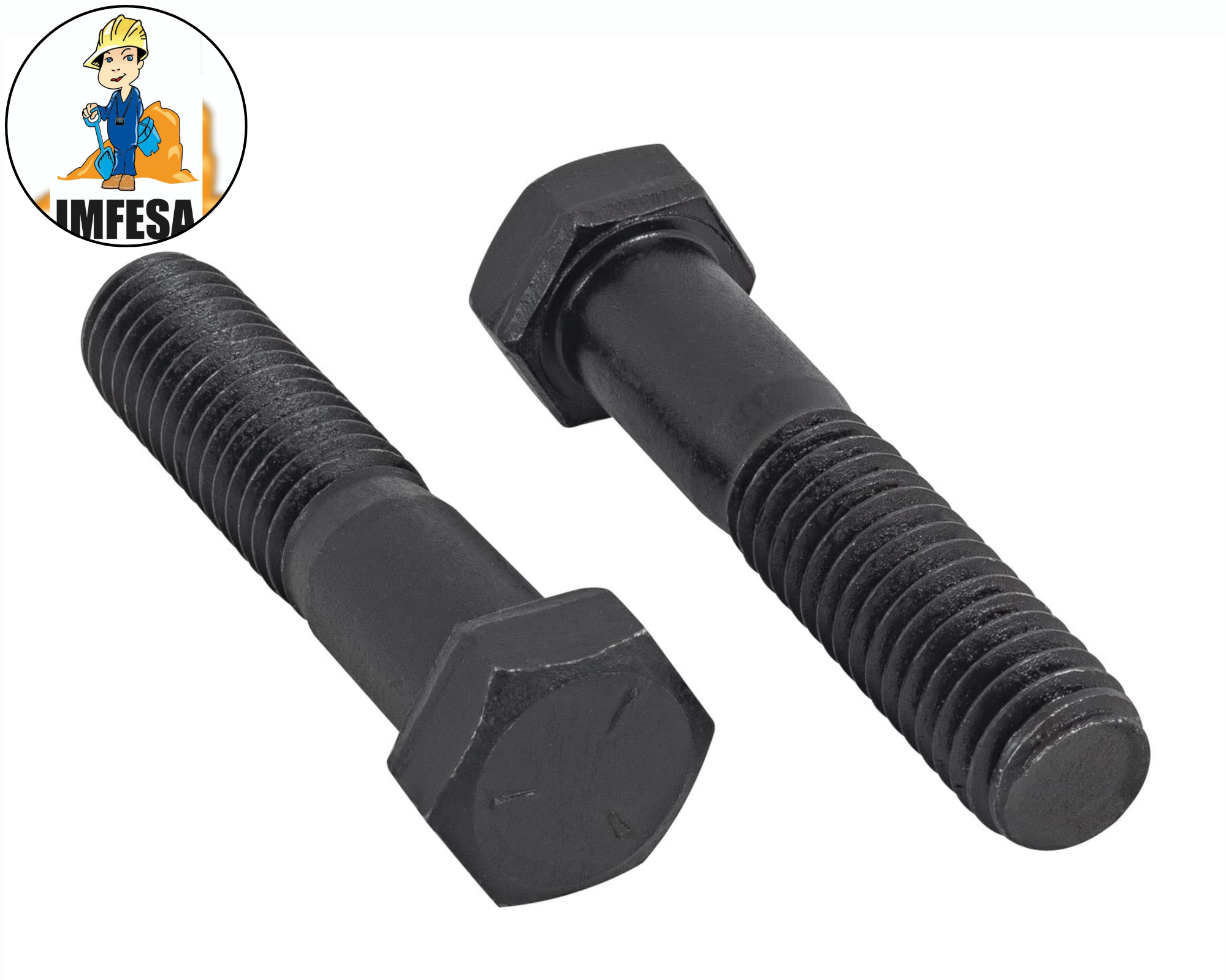 Bolsa con 30 tornillos 7/16&#34; x 2-1/2&#34; de acero, grado 5