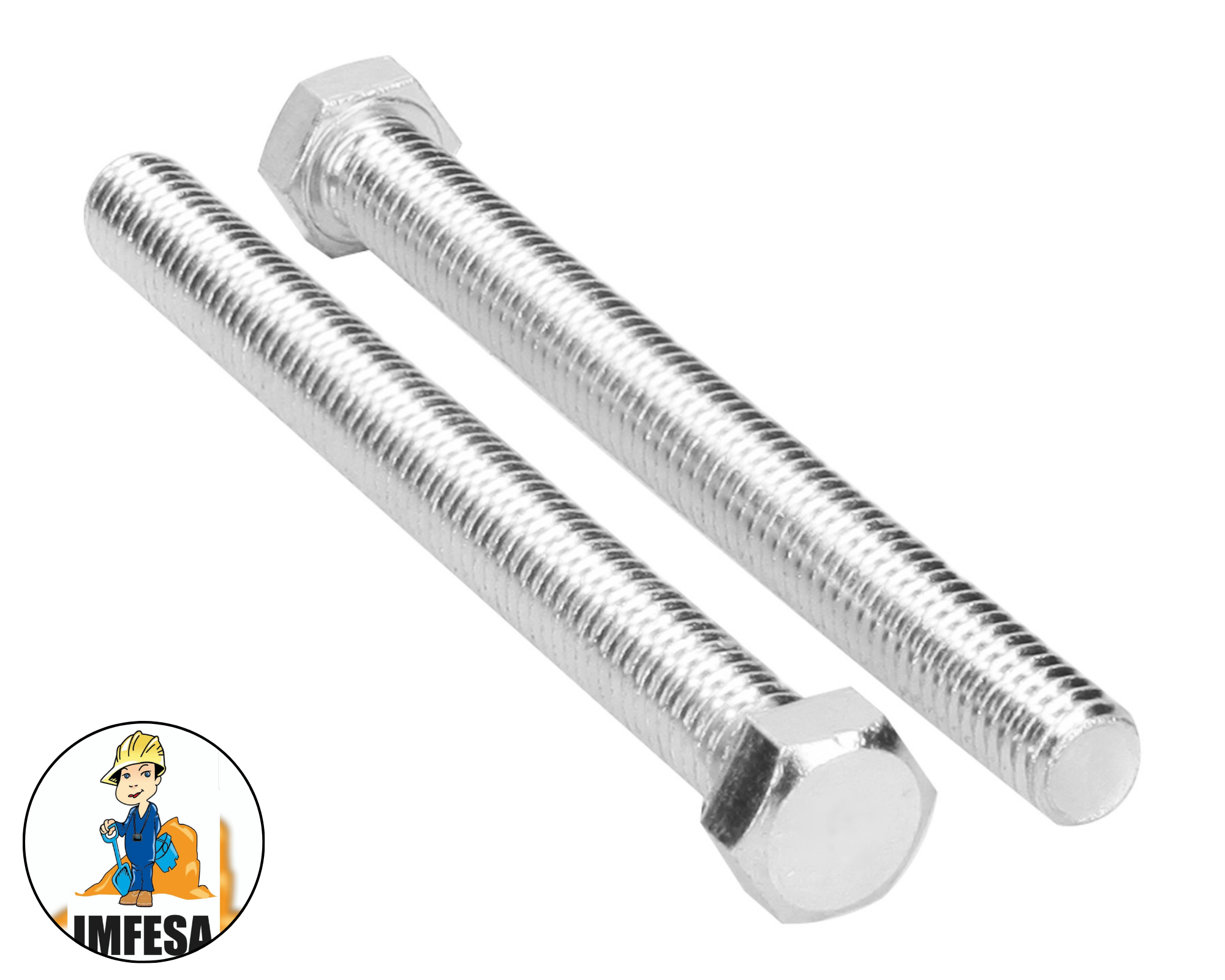 Bolsa con 15 tornillos 7/16&#34; x 4-1/2&#34; tipo máquina
