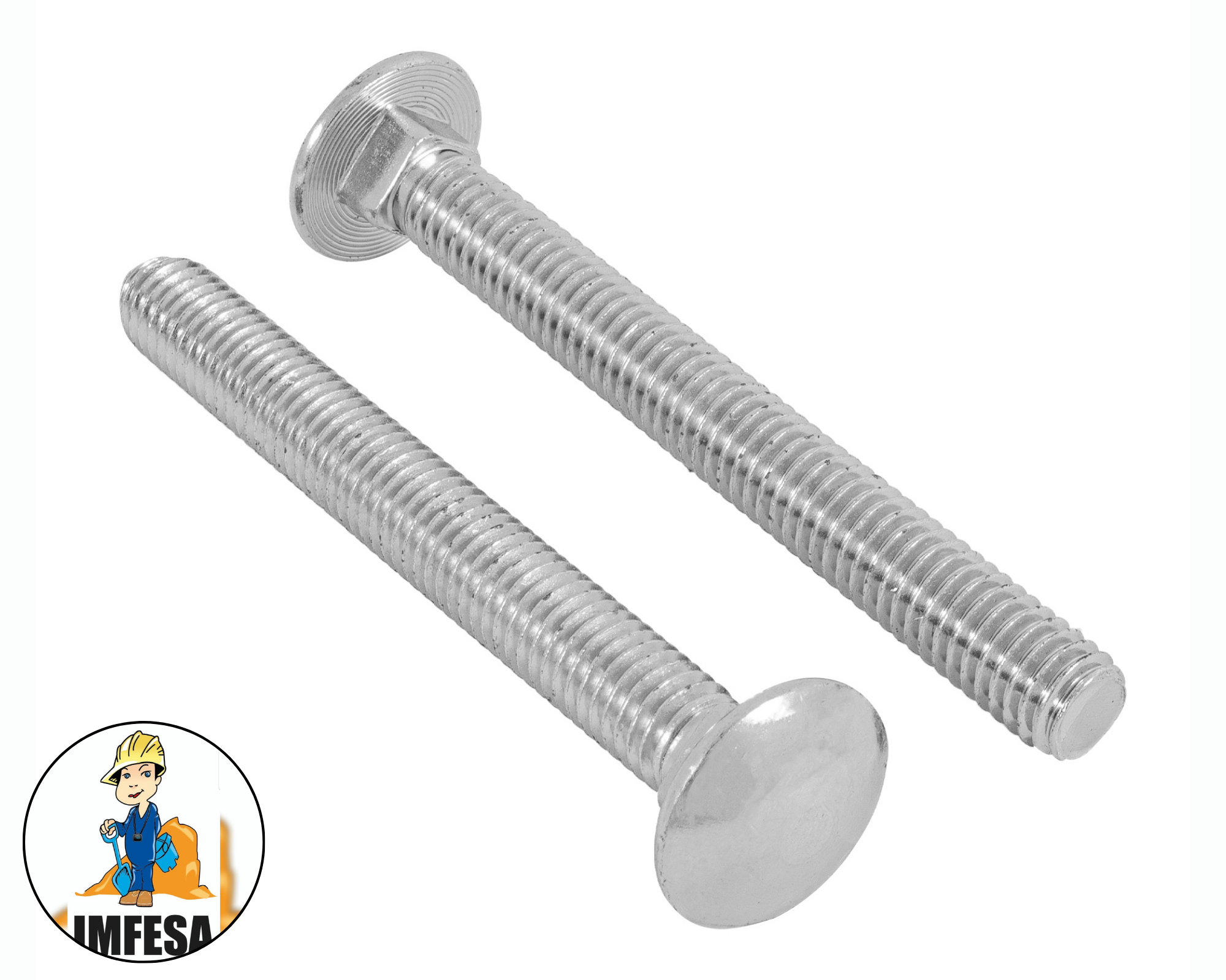 Bolsa con 20 tornillos 7/16&#34; x 4&#34; tipo coche